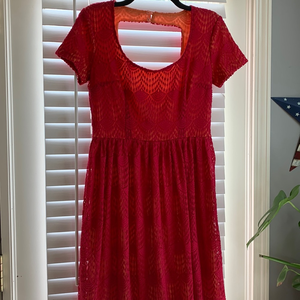 Pink dress